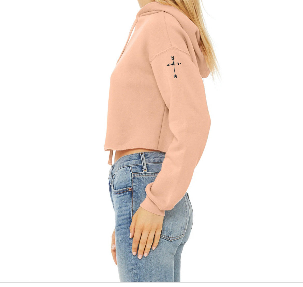 Crop hoodie:  Oh my Lord