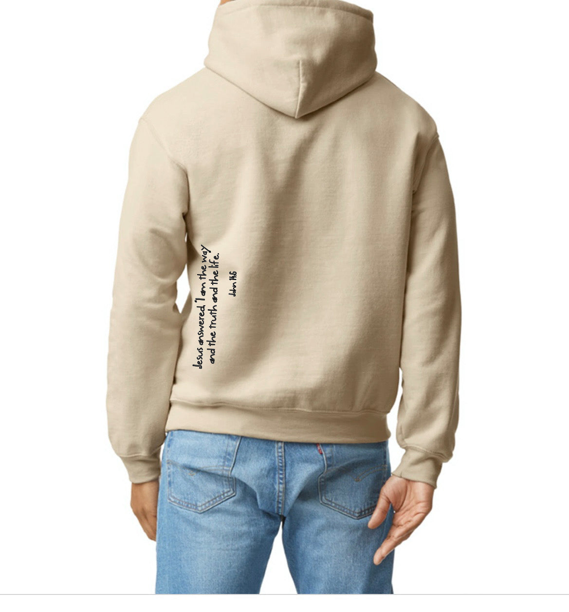 Unisex sweatshirt: He is the way