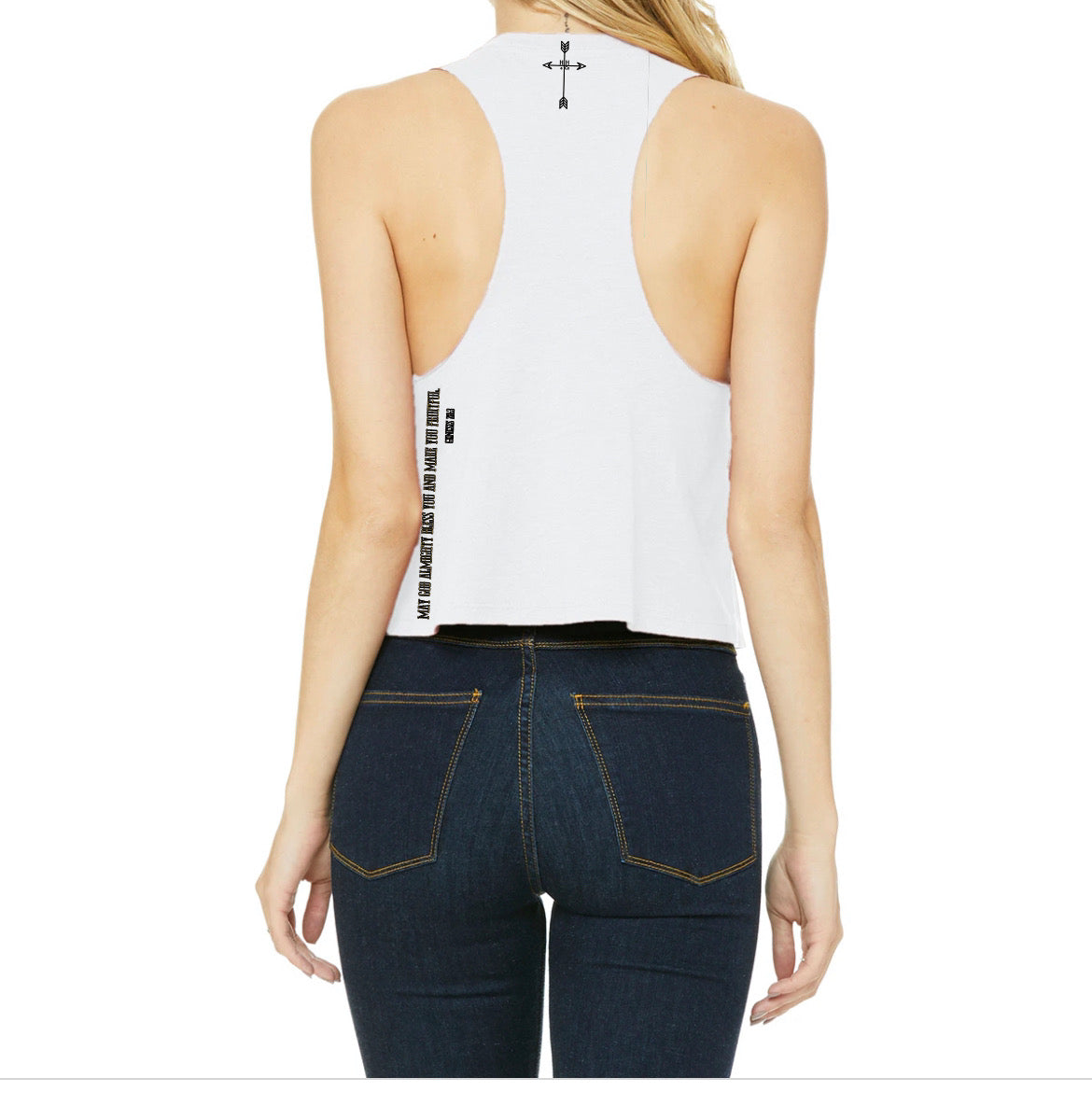 Crop tank: Bless your heart